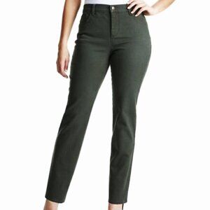 Jones Sport 8 Stretch Jeans Olive Solid